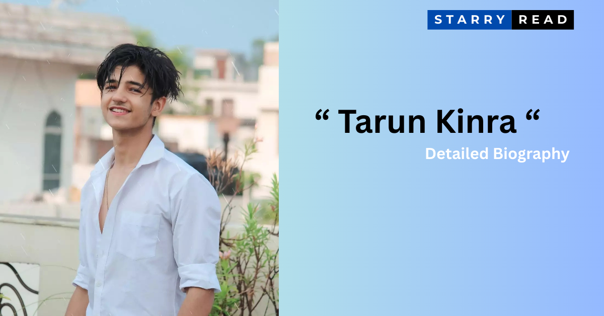 A picture Tarun Kinra Biography